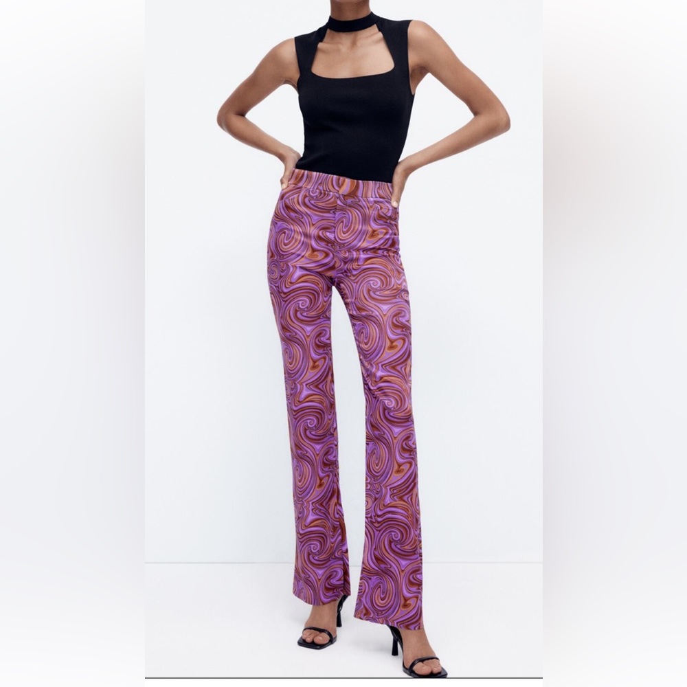 ZARA swirl design pant